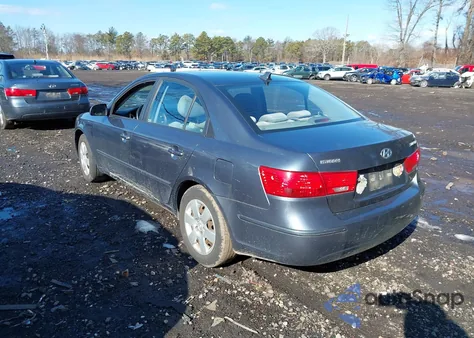 2010 Hyundai Sonata Gls from USA, damaged, VIN 5NPET4AC8AH619415